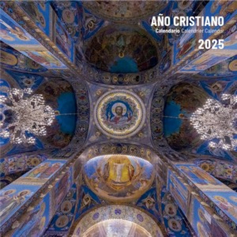  CALENDARIO 2025 PARED AÑO CRISTIANO 