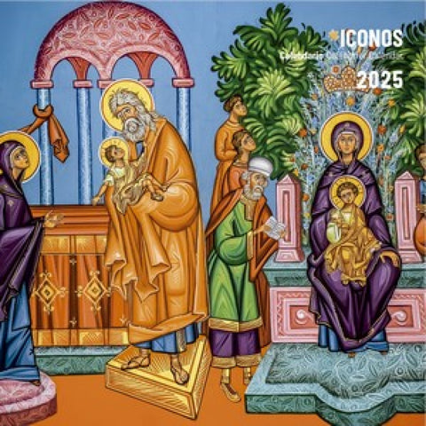  CALENDARIO 2025 PARED ICONOS 