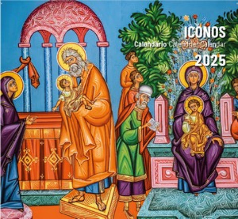  CALENDARIO 2025 MESA ICONOS 