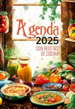  AGENDA CON RECETAS DE COCINA 2025 