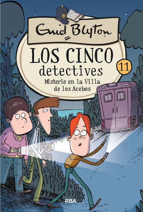  Los cinco detectives 11: Misterio en la villa de los Acebos 