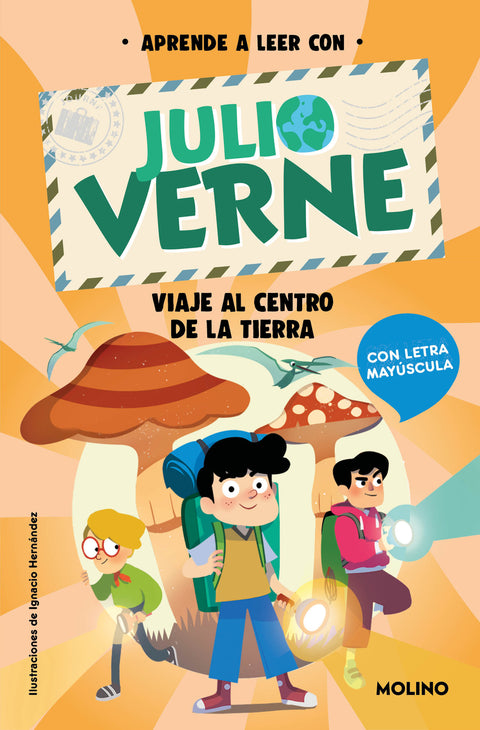  APRENDE A LEER CON JULIO VERNE 4 - VIAJE AL CENTRO DE LA TIERRA 