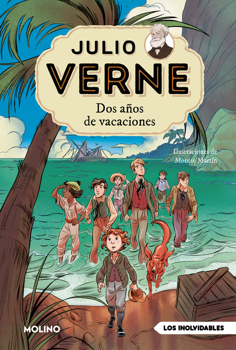  Julio Verne - Dos años de vacaciones (edición actualizada, ilustrada y adaptada) 