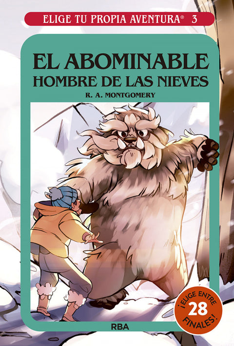  Elige tu propia aventura 3. El abominable hombre de las nieves 