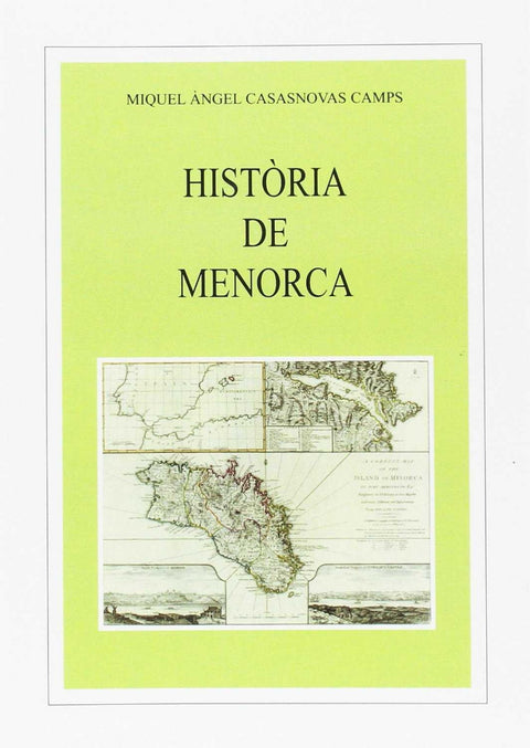  HISTORIA DE MENORCA (2A EDICIO) 