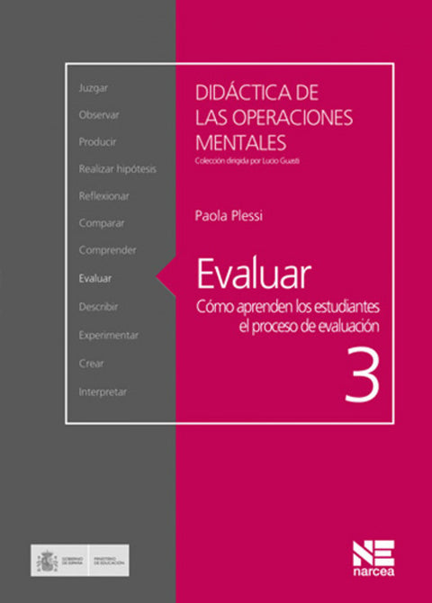  EVALUAR. COMO APRENDEN LOS ESTUDIANTES 