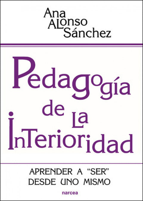  Pedagogía de la interioridad 