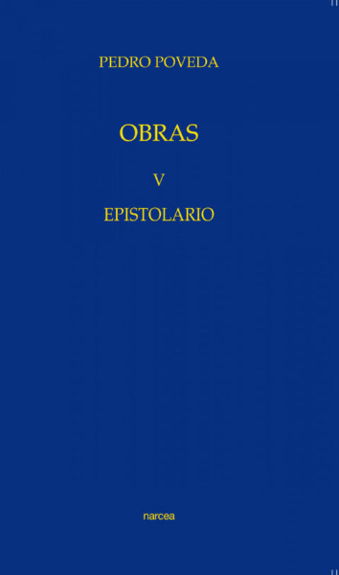  EPISTOLARIO. 1898-1917 VOL.V 