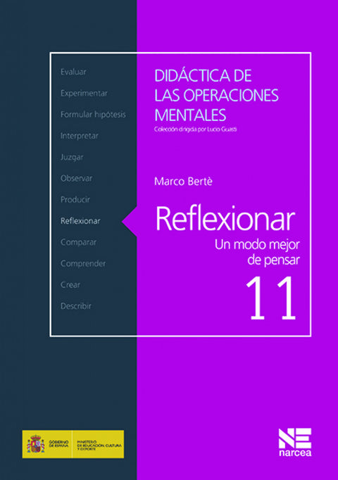  REFLEXIONAR. UN MODO MEJOR DE PENSAR 