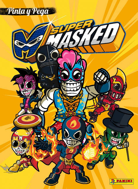  PINTA Y PEGA SUPERMASKED 