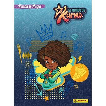  PINTA Y PEGA EL MUNDO DE KARMA 