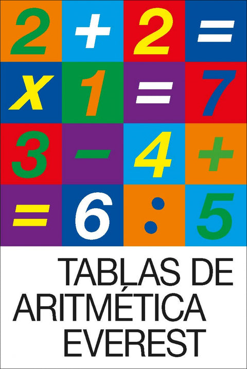  TABLAS DE ARITMÉTICA EVEREST 