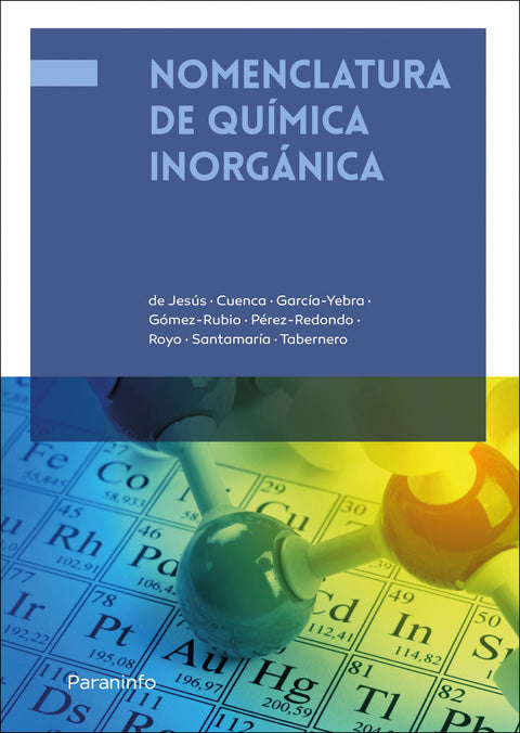  Nomenclatura en Química Inorgánica 