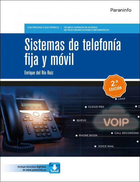 Sistemas de telefonía fija y móvil 2.ª edición 2023 