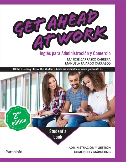  Get Ahead at Work. Inglés para Administración y Comercio 2.ª edición 2024 