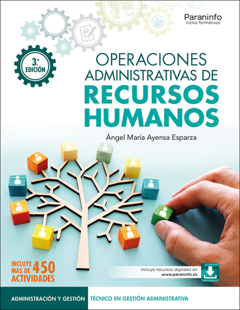  Operaciones administrativas de recursos humanos 3.ª edición 2024 