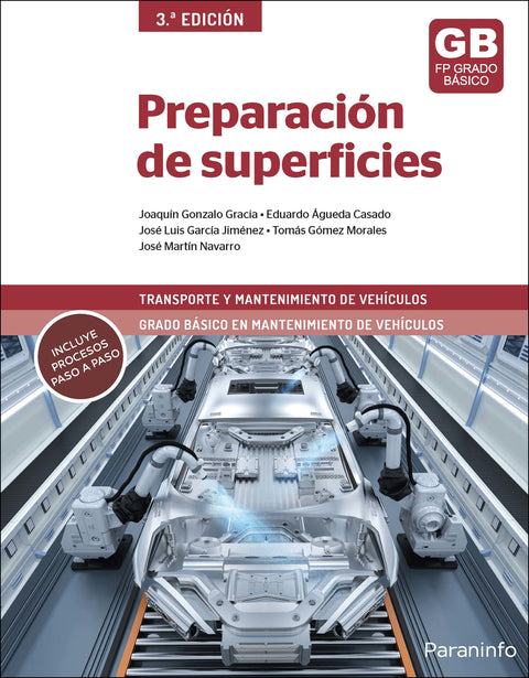  Preparación de superficies 3.ª edición 2024 