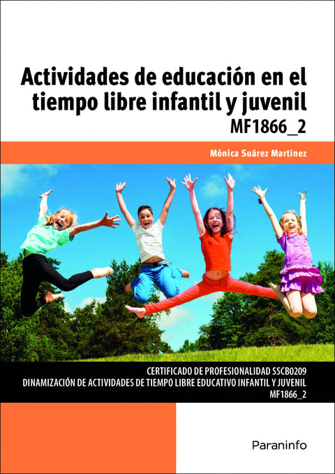  Actividades de educación en tiempo libre infantil y juvenil 