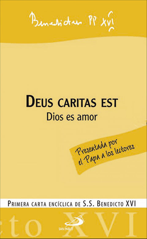  Deus Caritas Est. Dios Es Amor 