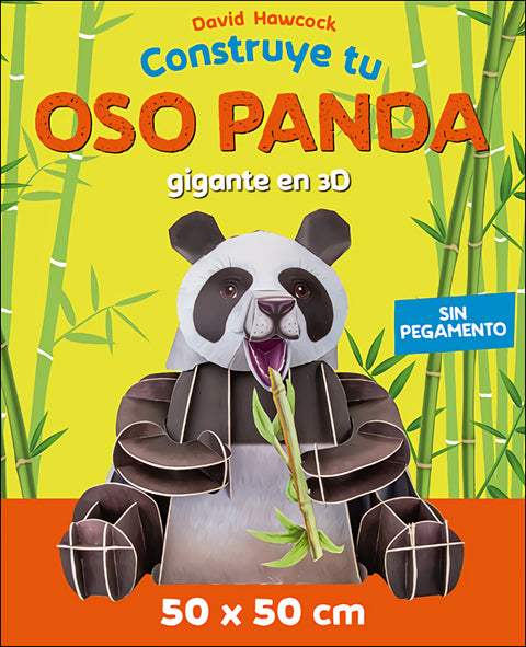  Construye tu oso panda gigante en 3D 