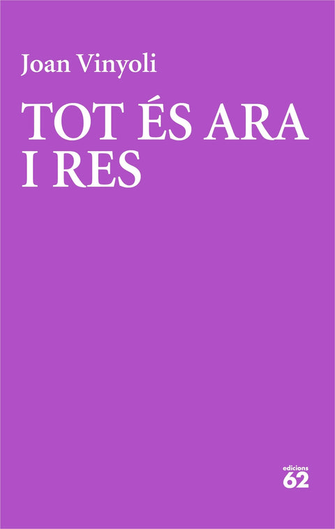  Tot és ara i res 
