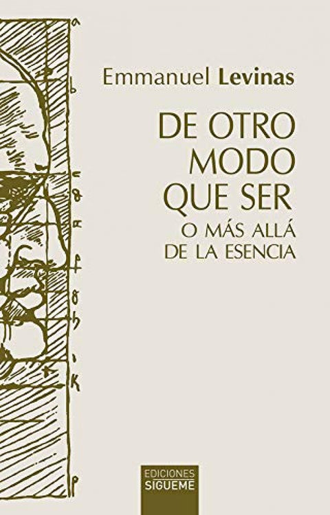  De otro modo que ser o más allá de la esencia 