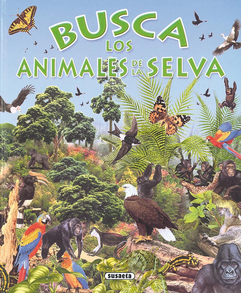  Busca los animales de la selva 