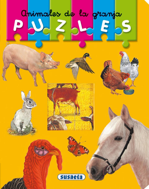  Animales de la granja (Mi primer libro de puzles) 