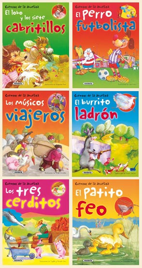  Cuentos de la abuelita (6 títulos surtidos) 1 ud 