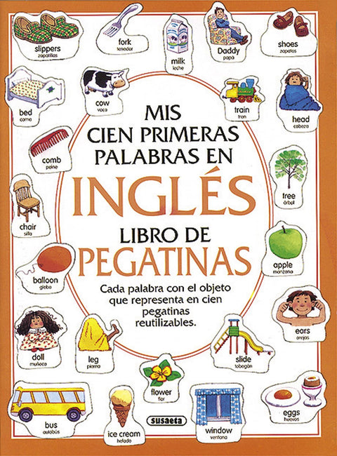  Mis 100 primeras palabras en Inglés con pegatinas 