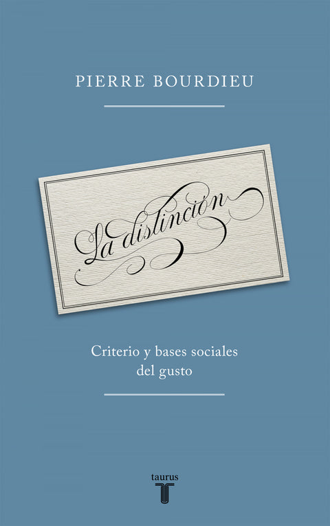  La distinción 