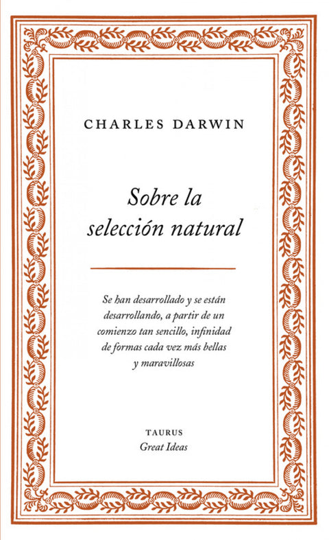  Sobre la selección natural 