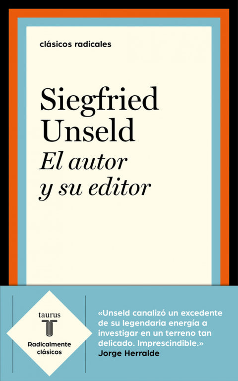  EL AUTOR Y SU EDITOR 