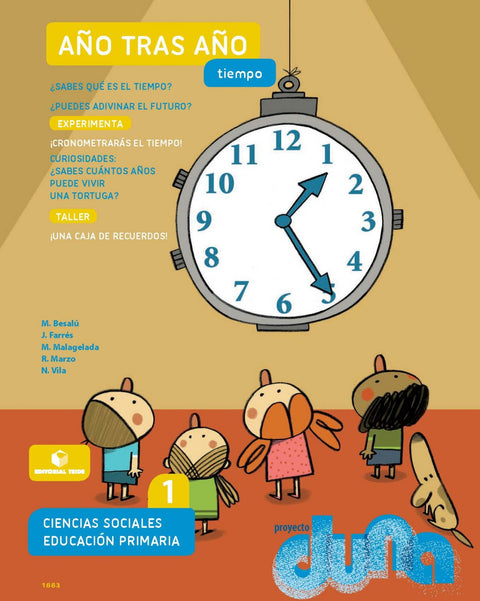  Ciencias Sociales 1ºprimaria. Duna. Tiempo 
