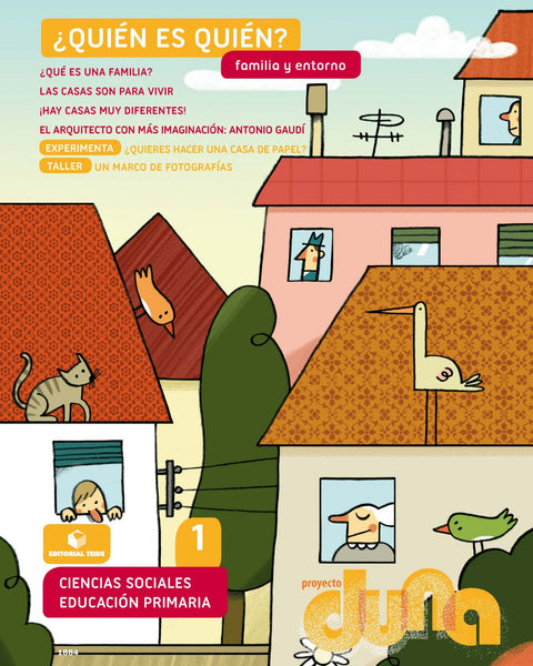  Ciencias Sociales 1ºprimaria. Duna. Familia y en... 