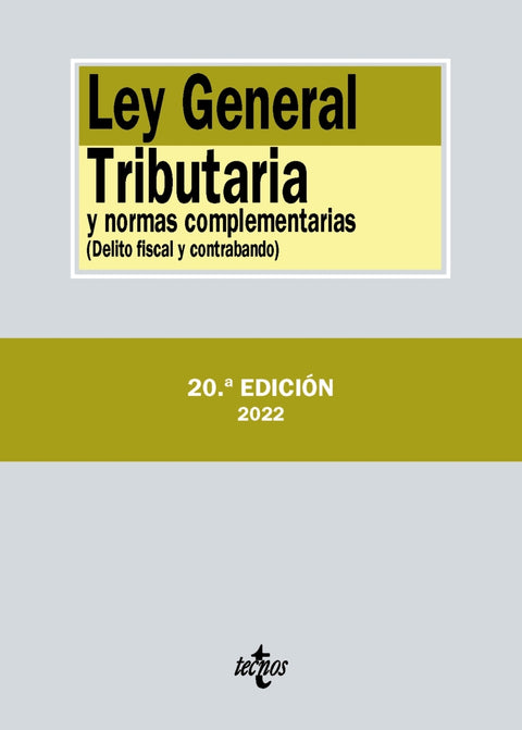  Ley General Tributaria y normas complementarias 
