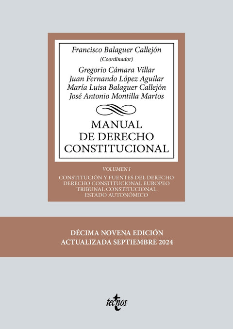  Manual de Derecho Constitucional 