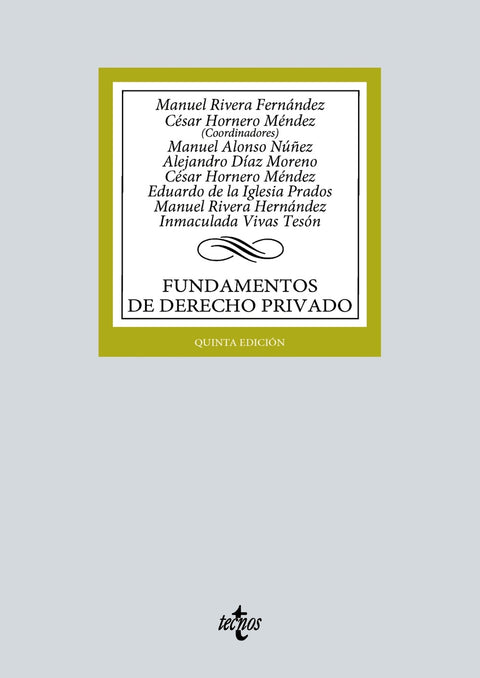  Fundamentos de Derecho Privado 