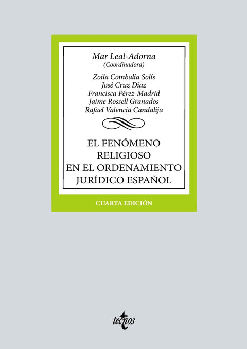  El fenómeno religioso en el ordenamiento jurídico español 
