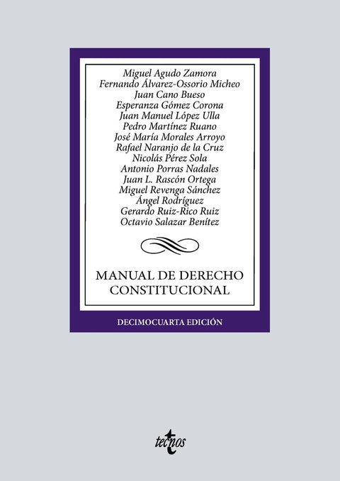  Manual de Derecho Constitucional 