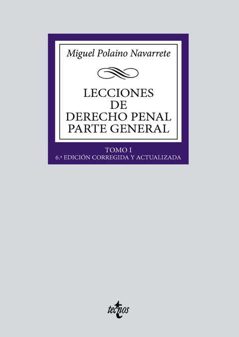  Lecciones de Derecho penal Parte general 