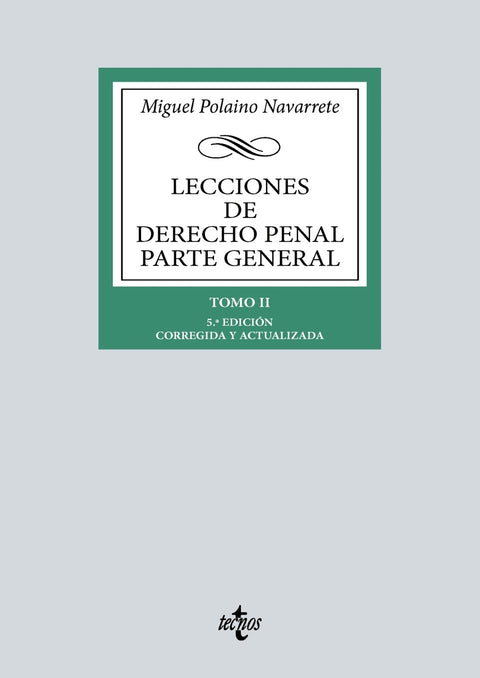  Lecciones de Derecho Penal Parte general 
