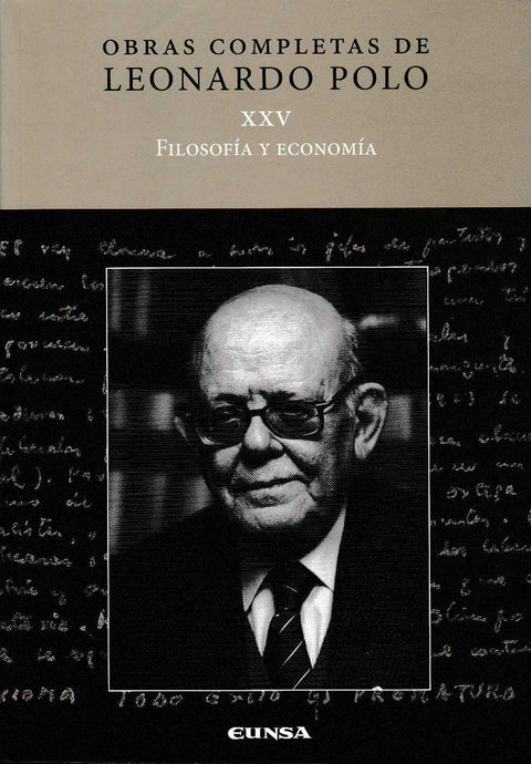  (lL.P. XXV) FILOSOFIA Y ECONOMIA 