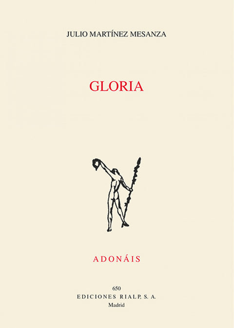  Gloria (Premio Nacional de poesía 2017, España) 