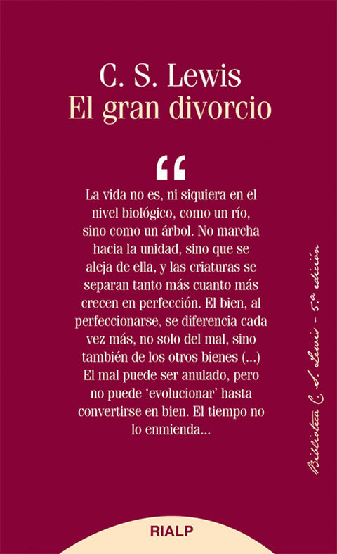  El gran divorcio 