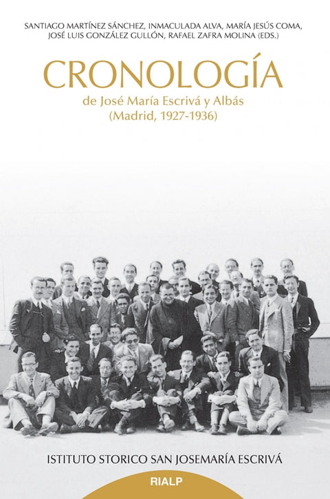  Cronología de Jose María Escrivá y Albás 