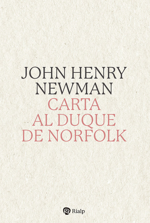  Carta al Duque de Norfolk 