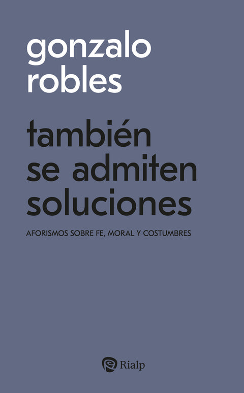  TAMBIEN SE ADMITEN SOLUCIONES 