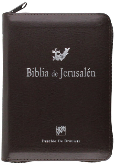  biblia de jerusalen modelo bolsillo con cremallera 