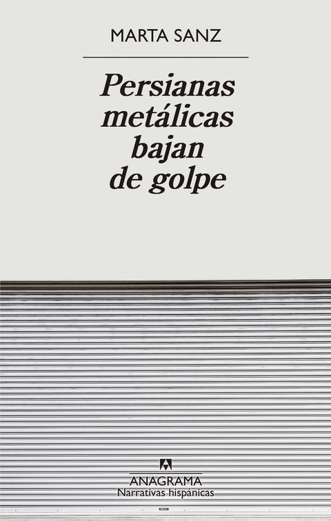  Persianas metálicas bajan de golpe 